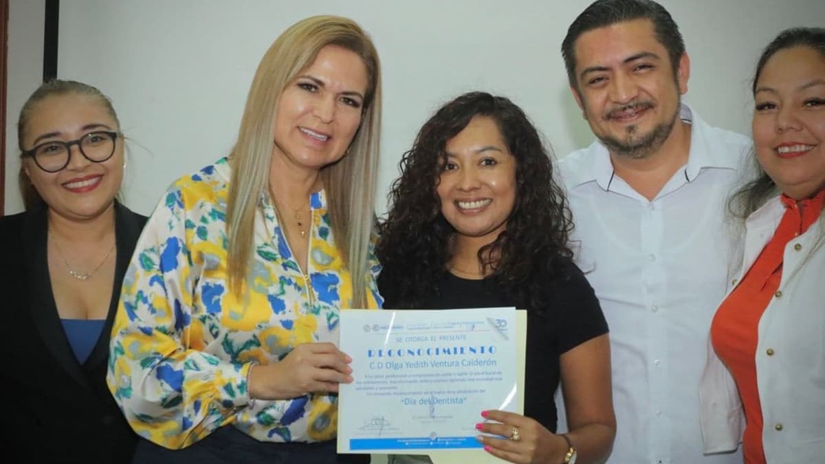 Lili Campos reconoce a odontólogos de Solidaridad
