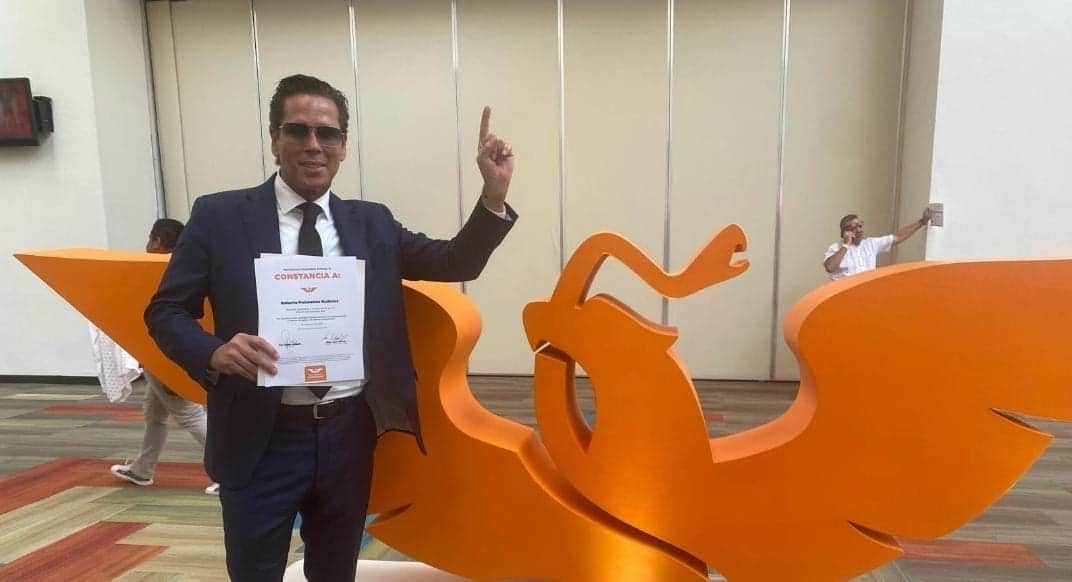 Movimiento Ciudadano ratifica a Roberto Palazuelos como candidato al Senado por Q. Roo