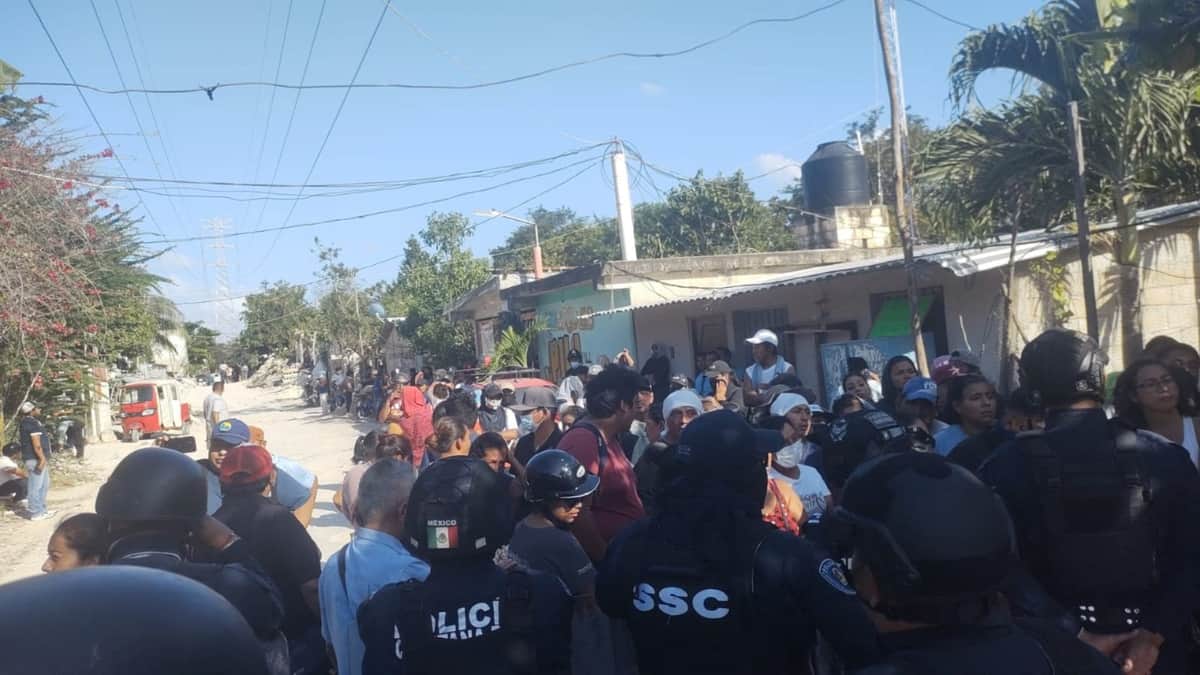Operativo de desalojo en Playa del Carmen fue apegado a la ley; invadieron terrenos ejidales
