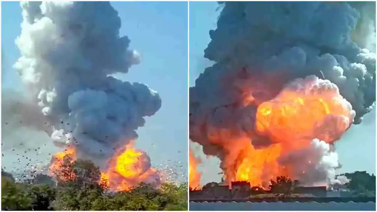 Video: Al menos ocho muertos y decenas de heridos en la India tras explosión de fábrica de fuegos artificiales