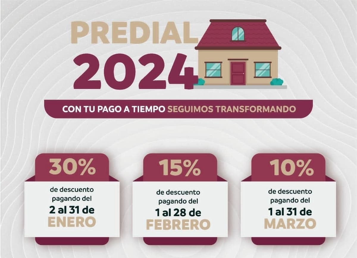 Tú transformas Tulum, aprovecha el pago en línea del impuesto predial 2024 y descuentos vigentes