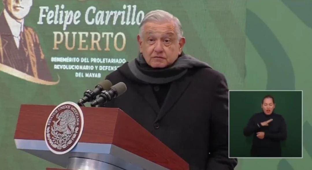 Video: AMLO minimiza marcha por la democracia; dice que pagan campañas en su contra