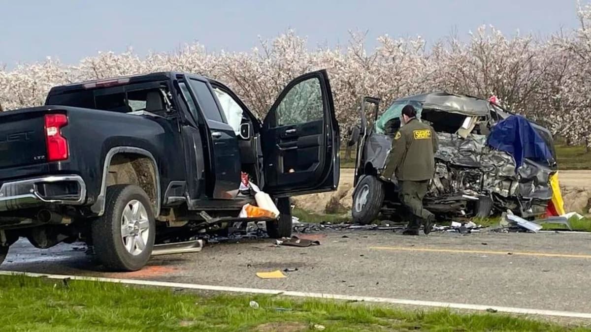 Mueren ocho personas por accidente en California; mexicanos, entre los afectados