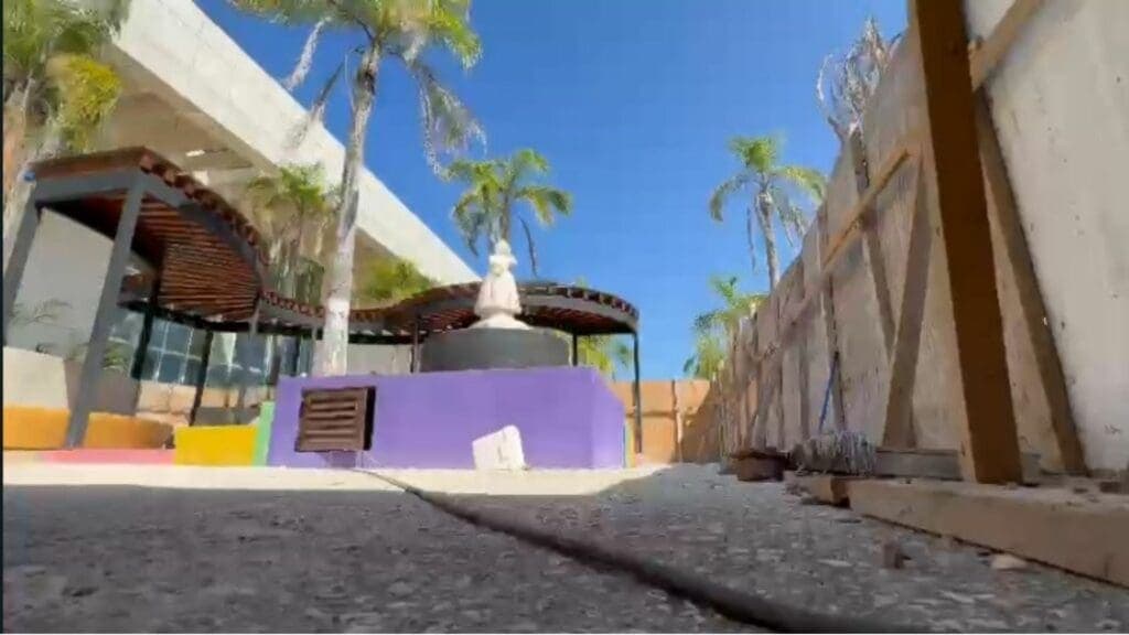 IMSS de Playa del Carmen construye una fuente en honor a Aitana, menor fallecida en elevador