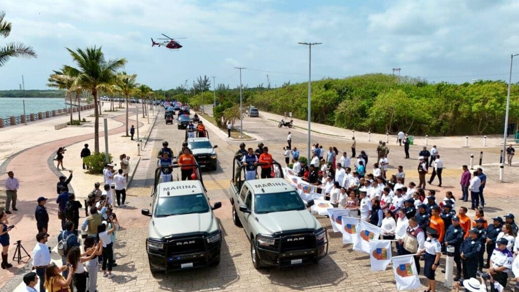 Inicia operativo de seguridad de Semana Santa en Cancún