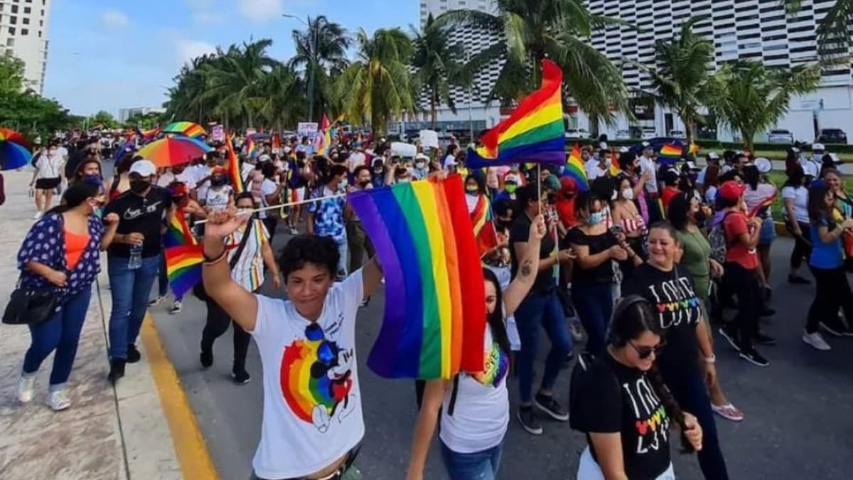 Invitan activistas a la marcha de la comunidad LGBTIQ+ en Cancún