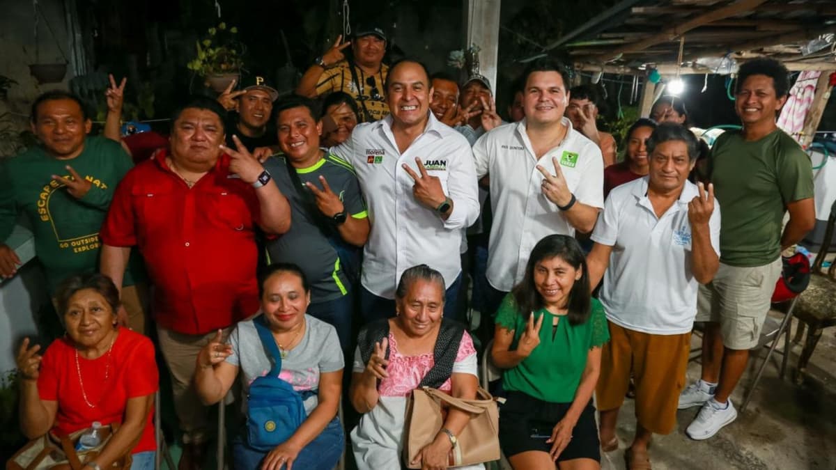 Juan Carrillo reafirma su compromiso con las familias cozumeleñas