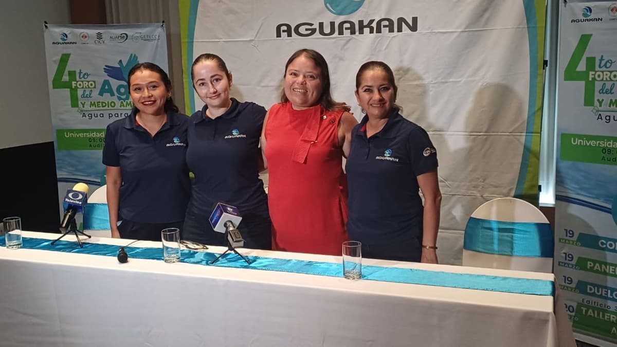Realiza Aguakan el 4to Foro del Agua para promover la paz