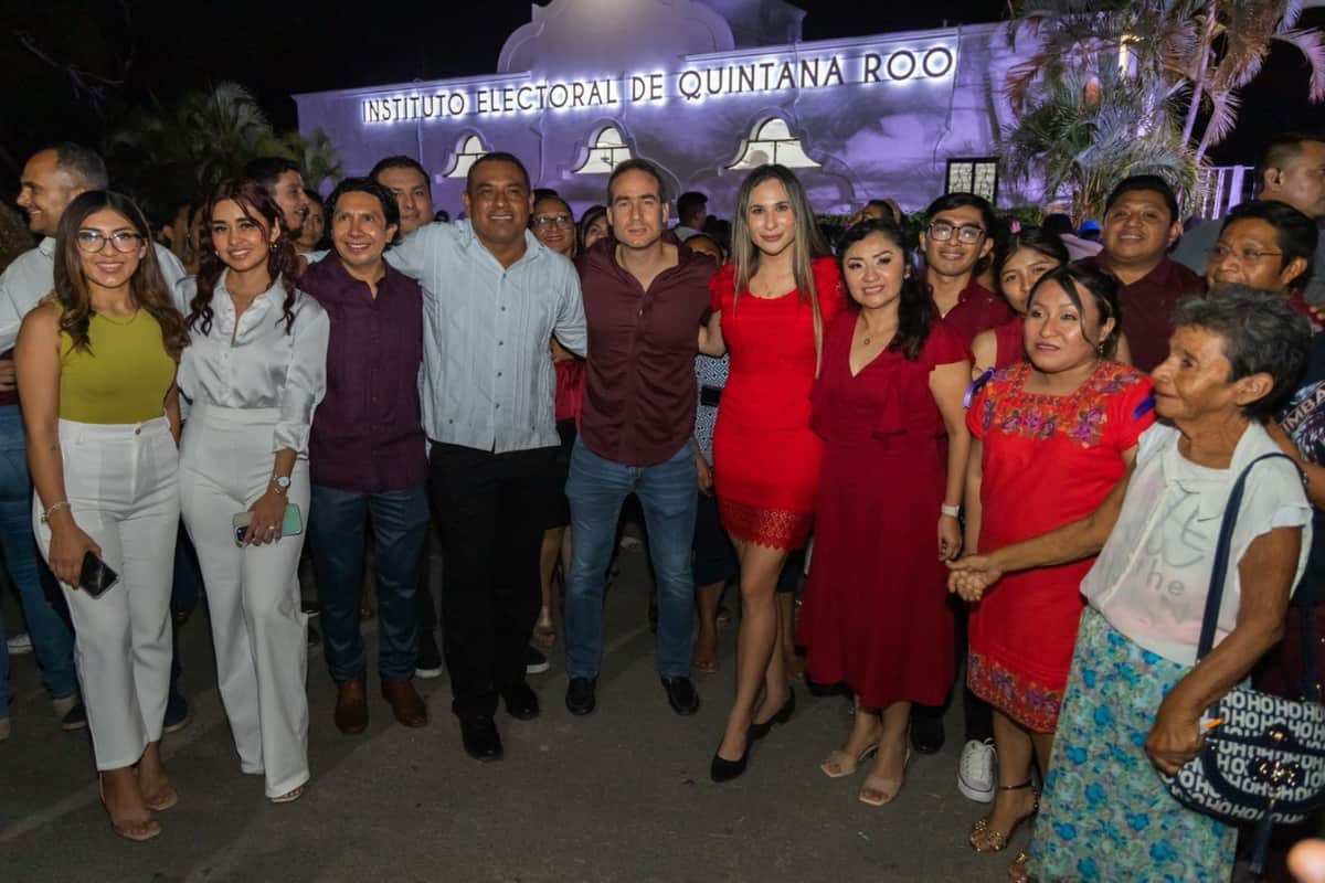 Estos son los integrantes de la planilla que encabeza Diego Castañón en Tulum