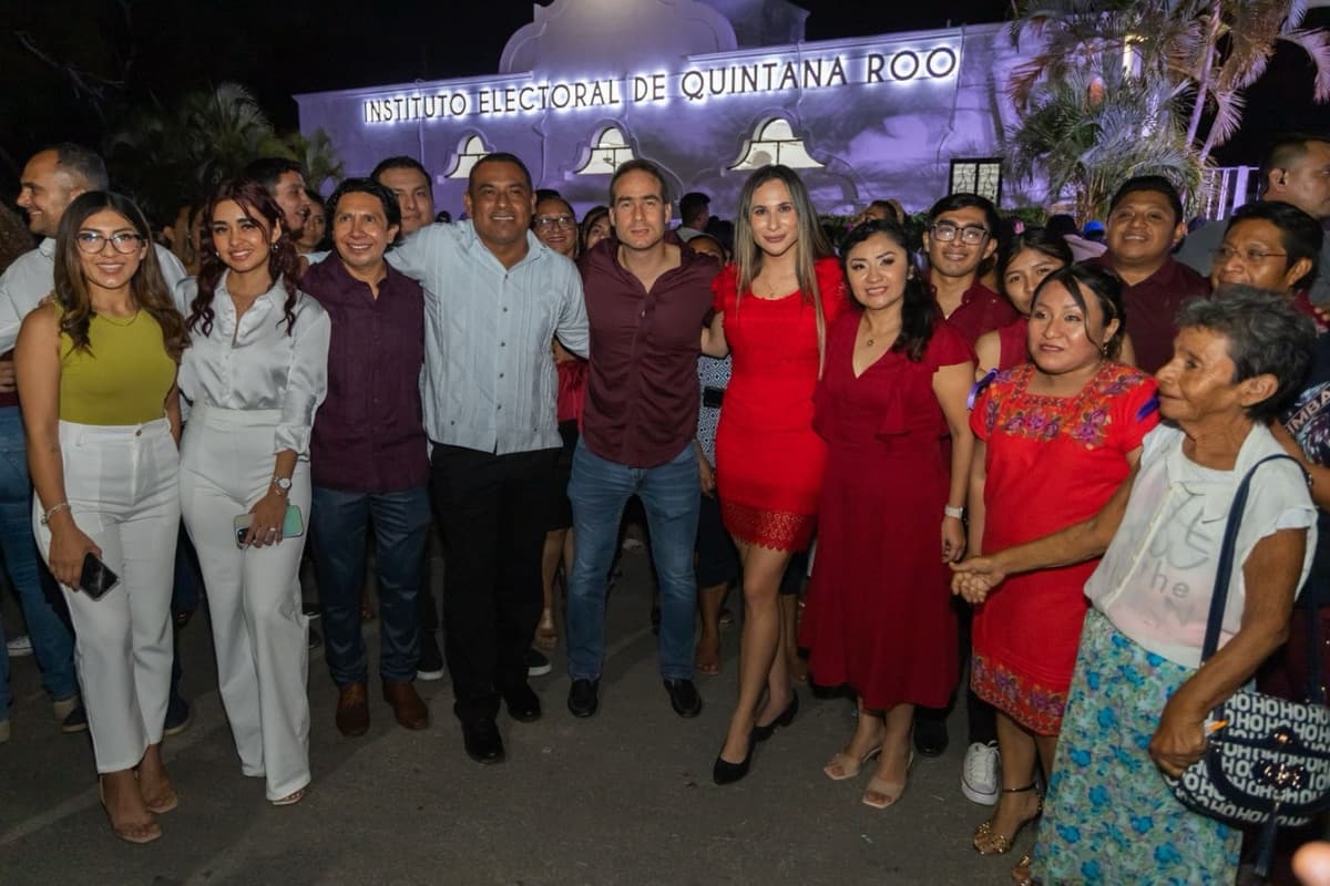 Estos son los integrantes de la planilla que encabeza Diego Castañón en Tulum