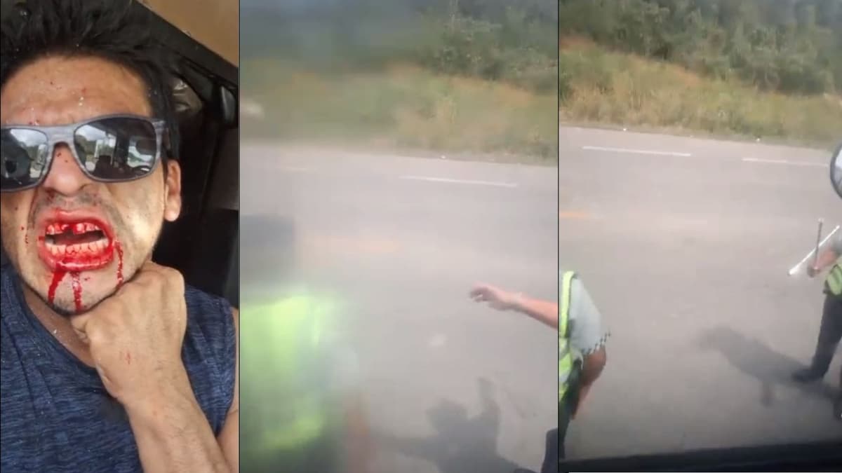 Guardia Nacional amenaza y agrede a conductor de un tráiler en Quintana Roo