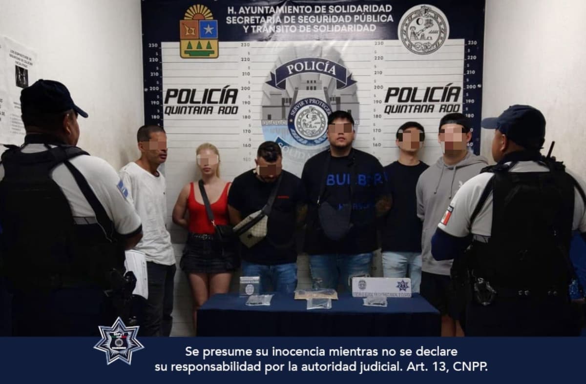 Golpe internacional contra la delincuencia en Playa del Carmen: caen un canadiense, una argentina y dos colombianos