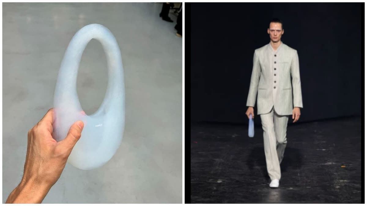 Bolso hecho de un 99 por ciento de aire debuta en el Fashion Week de Paris, gracias a la NASA