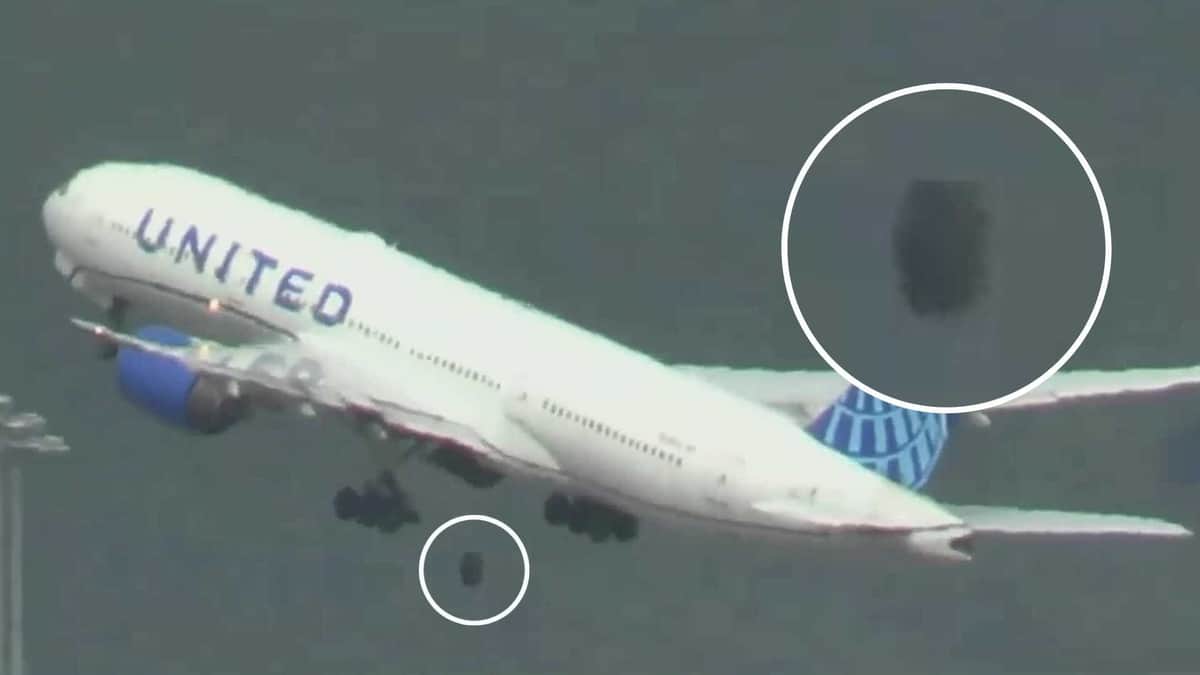Video: Avión pierde llanta mientras despegaba de San Francisco, California