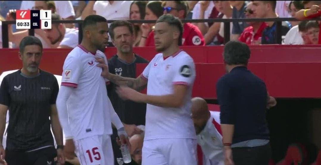 Video: Futbolista En-Nesyri y su entrenador Quique Sánchez Flores casi llegan a los golpes