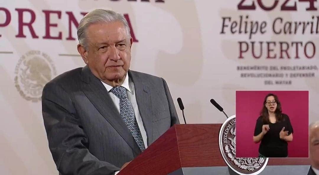 Video: Revelan en mañanera de AMLO que Salinas Pliego debe 67 mil mdp al SAT