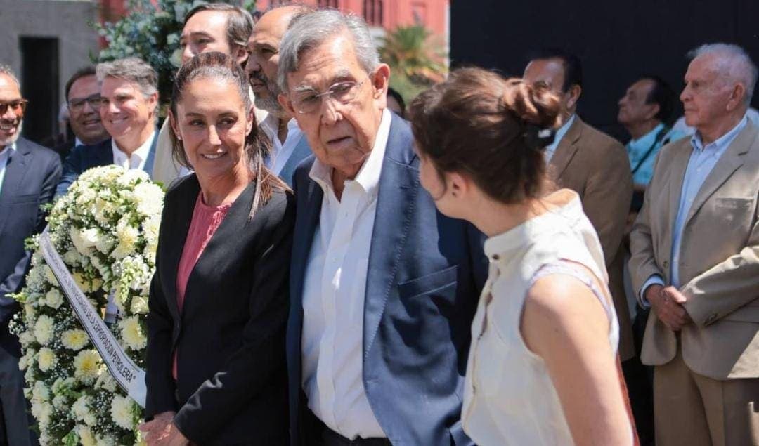 Cuauhtémoc Cárdenas avala plan energético de Sheinbaum; la cree la mejor candidata