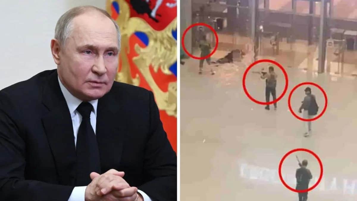 Putin clama venganza tras atentado en Moscú; detienen a cuatro presuntos terroristas