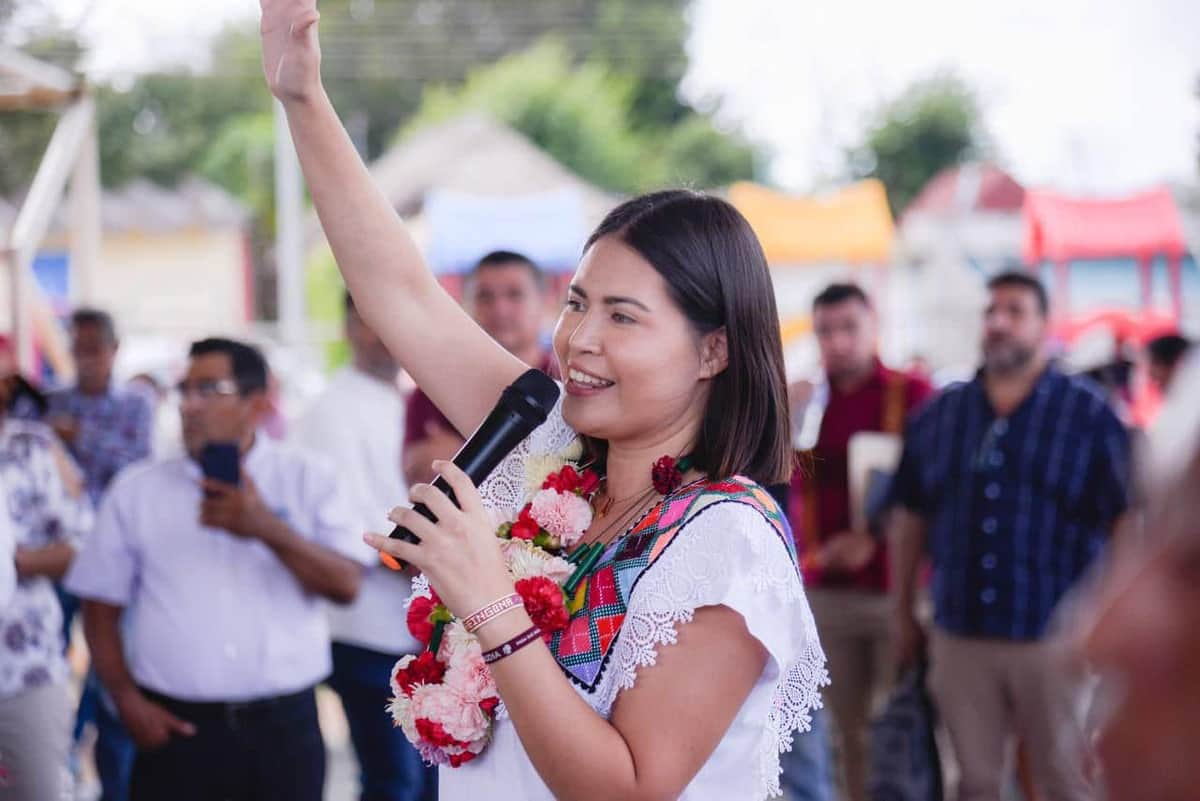 Anahí González, ratificada por la Sala Xalapa para el Senado en representación indígena