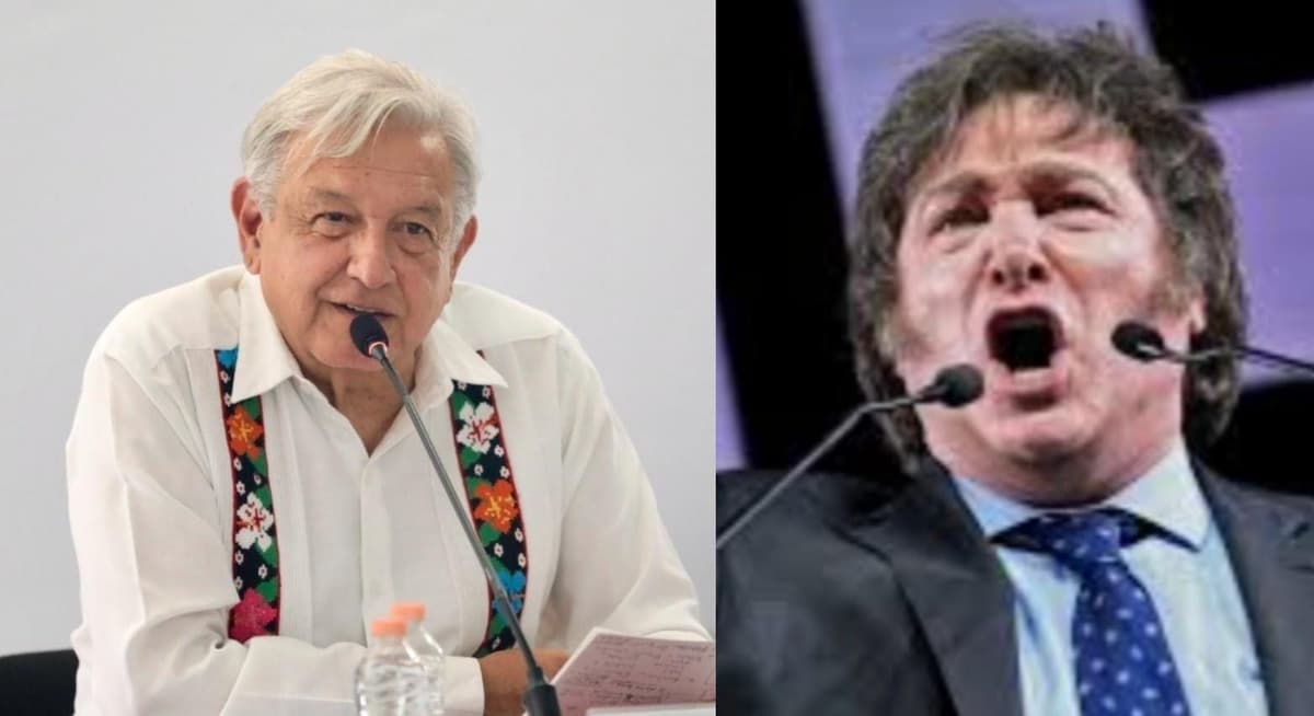 AMLO llamó 'facho conservador' a Milei; argentino lo llamó 'ignorante'; sigue el pleito en redes