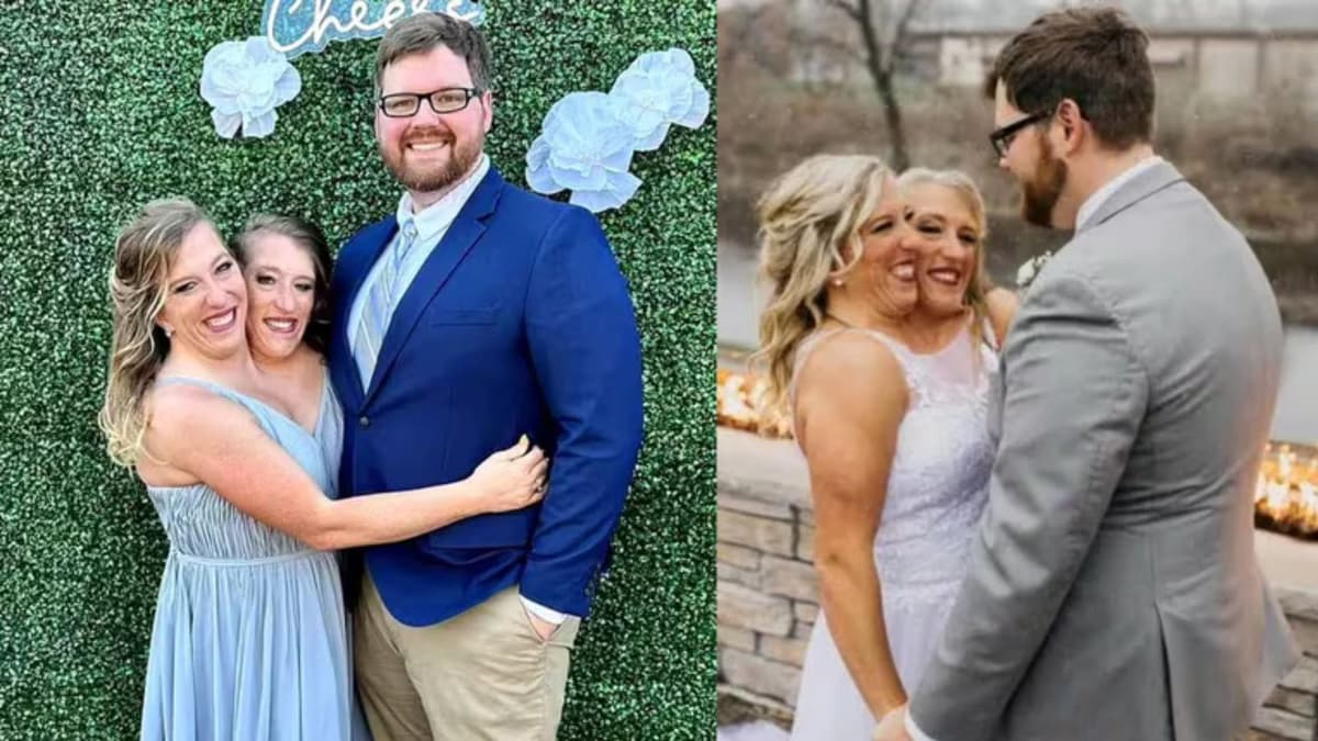VIDEO: Abby Hensel, una de las famosas siamesas, encontró el amor y se casó