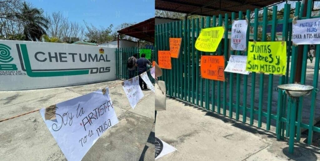 Denuncian a alumno por vender fotos editadas de sus compañeras en Bachilleres de Chetumal