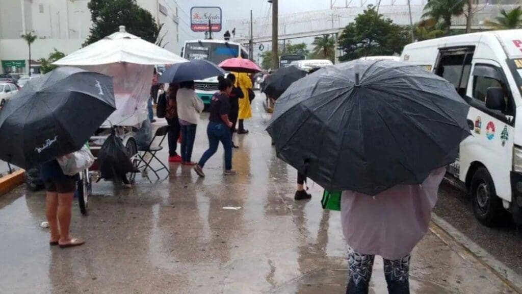 Se esperan lluvias y actividad eléctrica en Quintana Roo tanto jueves como viernes