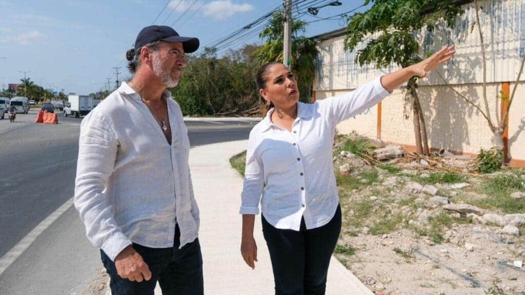 Inicia cableado subterráneo en el bulevar Colosio, de Cancún