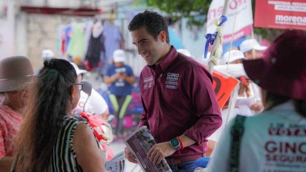 Necesidades del pueblo serán acciones desde el Senado: Gino Segura