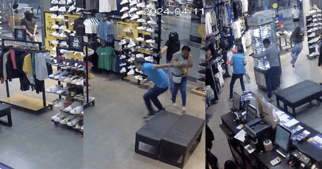 Video: Así inició la balacera en Plaza Sendero de Villahermosa, Tabasco; víctima paseaba con embarazada