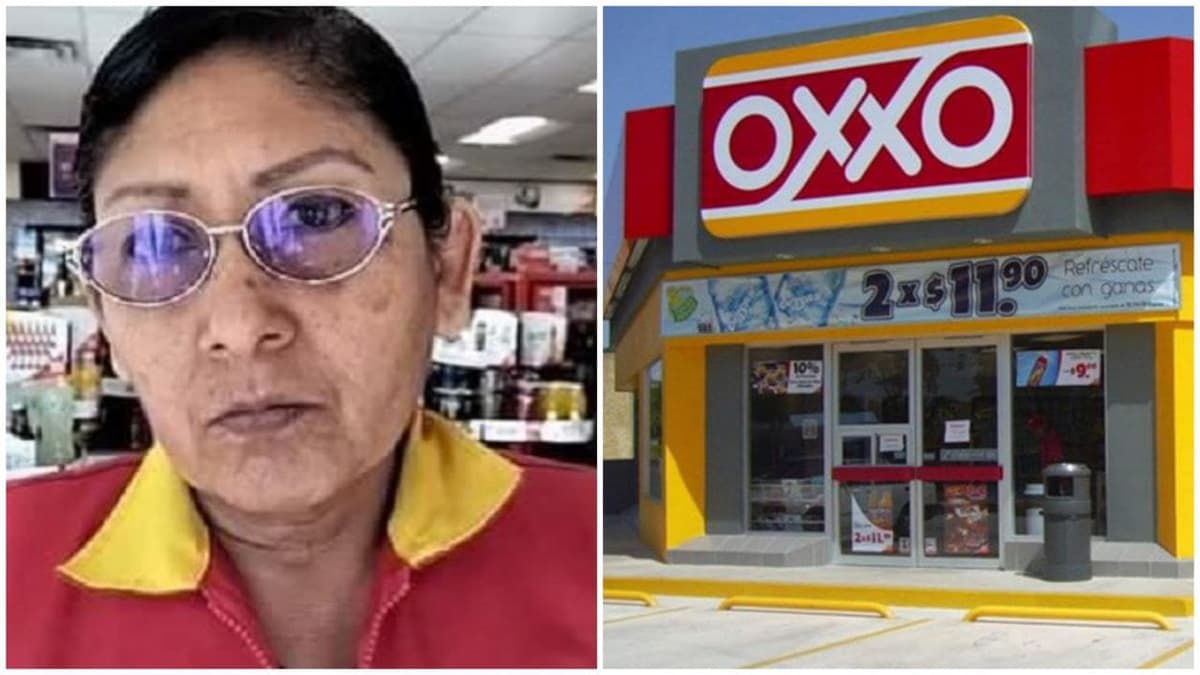 Empleada de OXXO se atrinchera dentro de la tienda porque no le salieron las cuentas, en Tampico
