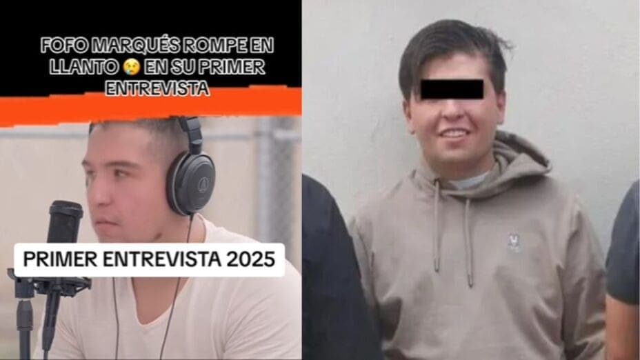 Video: Simulan entrevista a 'Fofo' Márquez desde el reclusorio con Inteligencia Artificial