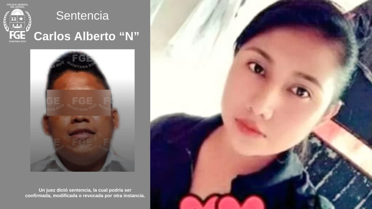Dan sentencia de 25 años de prisión a feminicida de Ana Gómez; la mató en el Hard Rock Riviera Maya