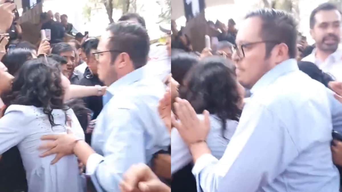 VIDEO: Señalan abuso durante evento de Jorge Álvarez Máynez en la UAM