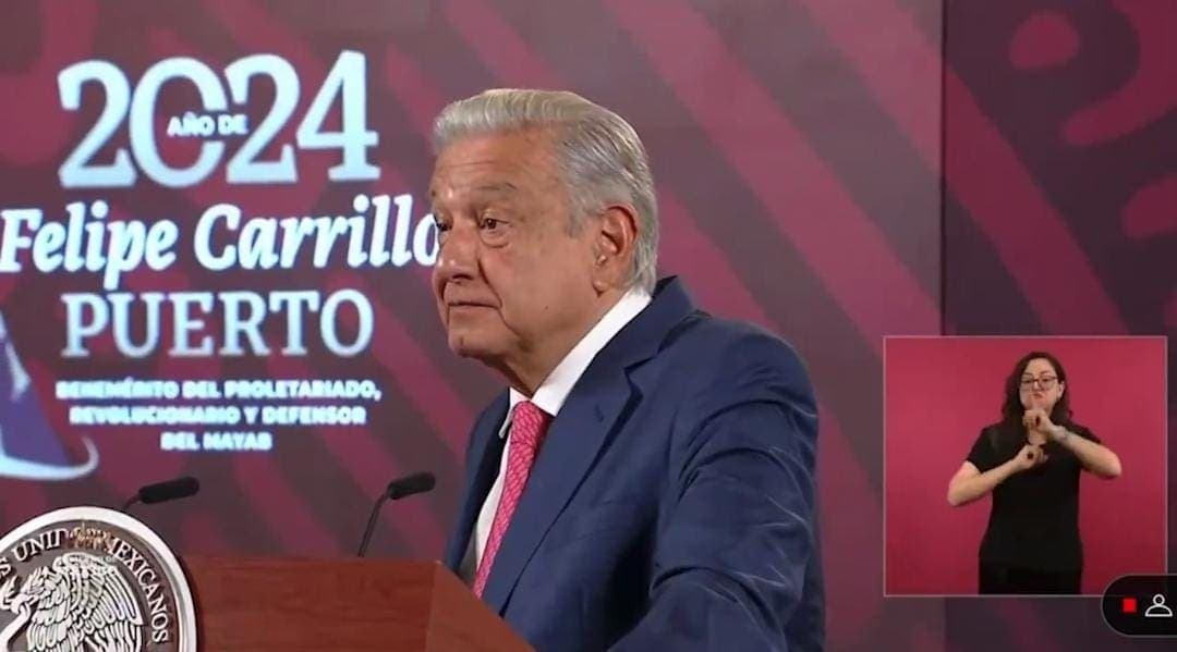 Video: Son calumnias, no presentan una sola prueba de mis supuestos nexos con narcos: AMLO