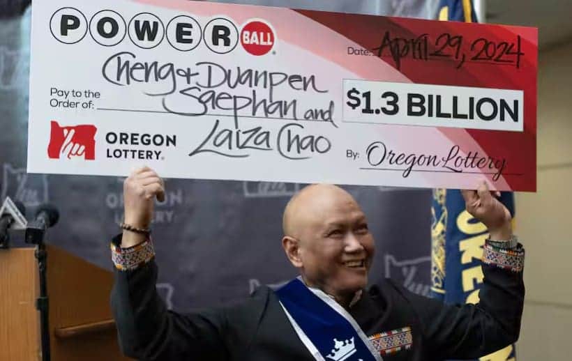 Ganador de mil 300 millones de dólares de la lotería es migrante con cáncer