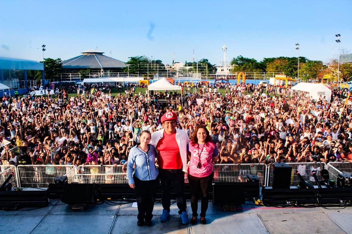 Aguakan y autoridades de Solidaridad llevan sonrisas a 8 mil personas