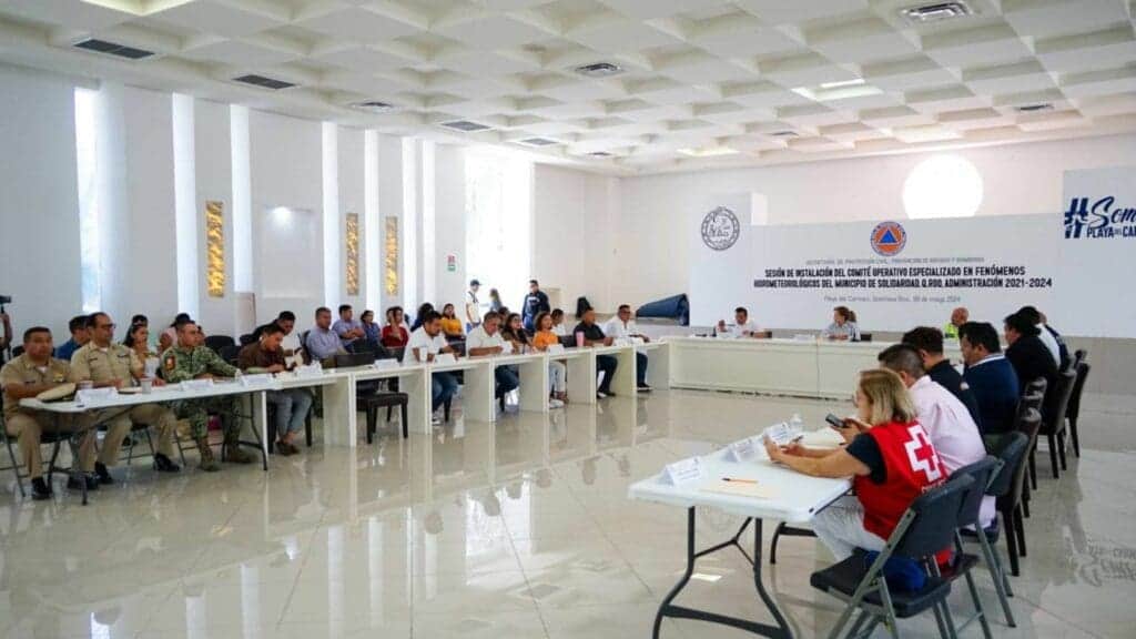 Solidaridad listo para enfrentar temporada de huracanes