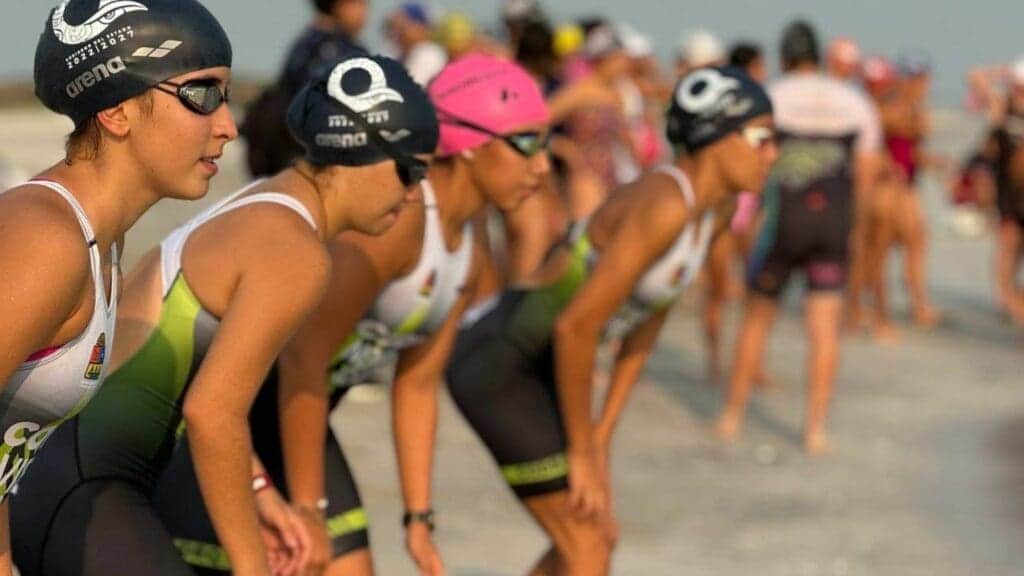 Se reporta lista la Selección de triatlón de Quintana Roo para disputar los Nacionales CONADE 2024