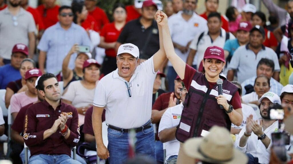 Toda la fuerza laboral de Puerto Aventuras va con Estefanía Mercado