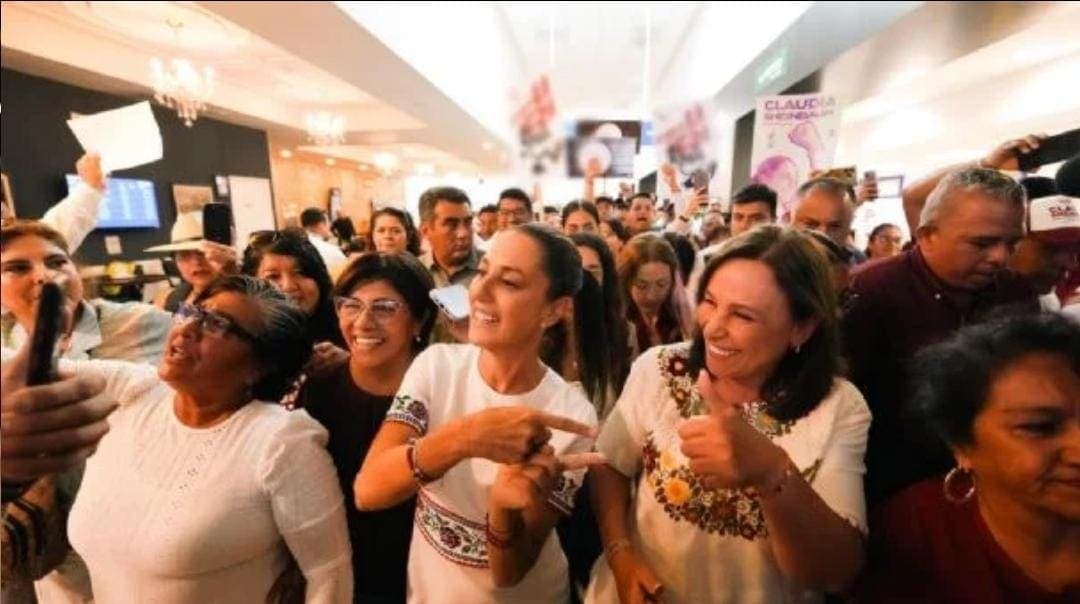 Video: Claudia Sheinbaum es abucheada en Veracruz; se deja ver con Rocío Nahle
