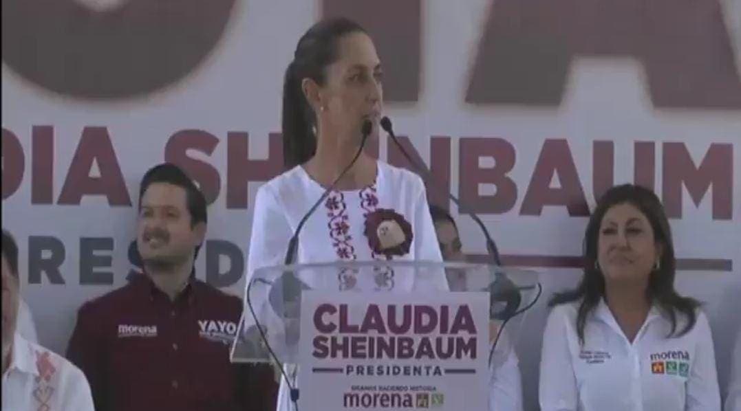 Video: Claudia Sheinbaum dice que AMLO llegó a la presidencia por una ambición personal