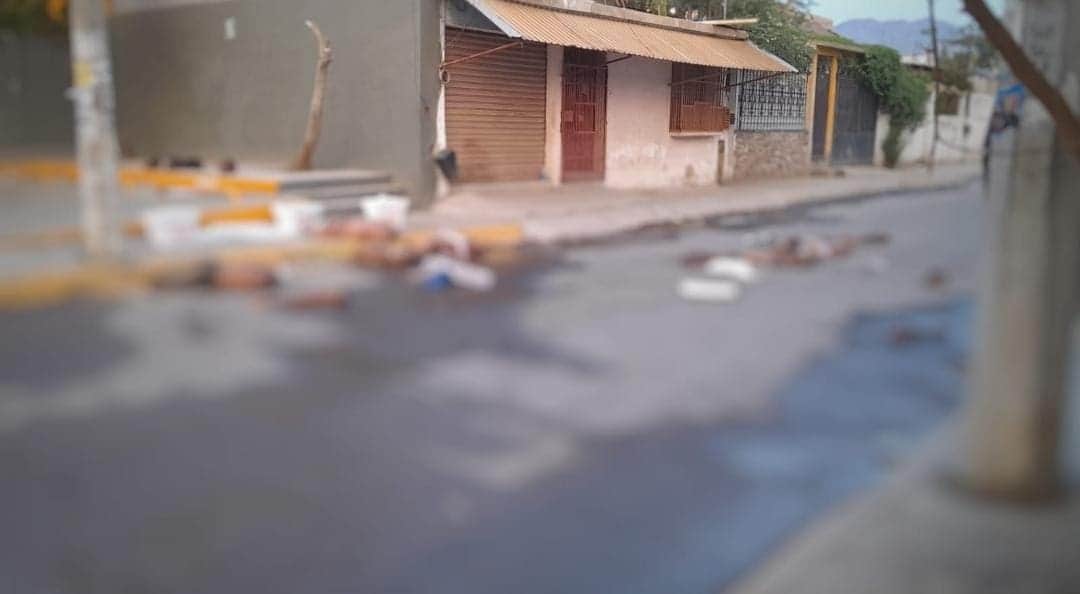 Dejan cuatro cuerpos desmembrados y decapitados cerca de una escuela en Acapulco