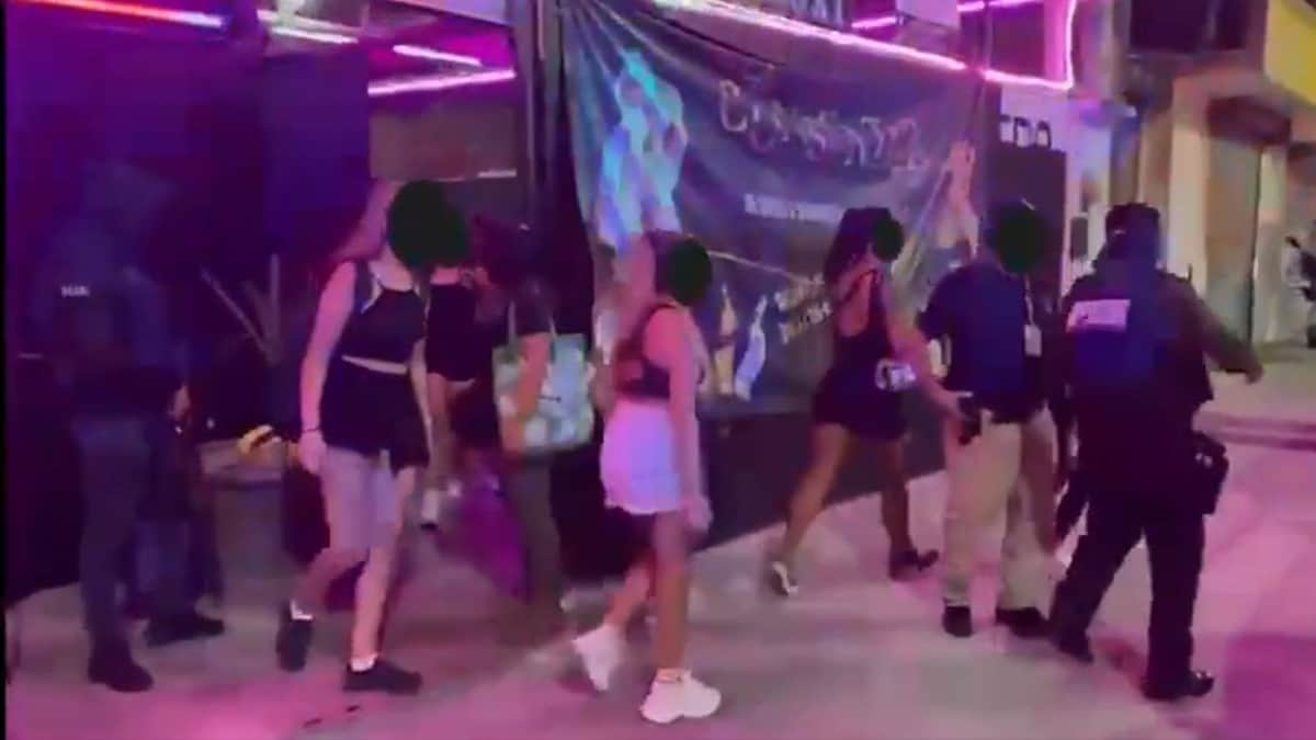 VIDEO: Rescatan a 17 mujeres víctimas de trata de personas en Playa del Carmen