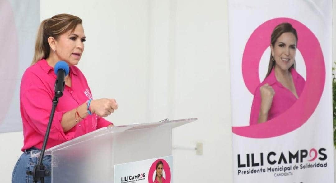 Lili Campos se declara lista para el debate; pide a la gente de Playa del Carmen votar por la renovación