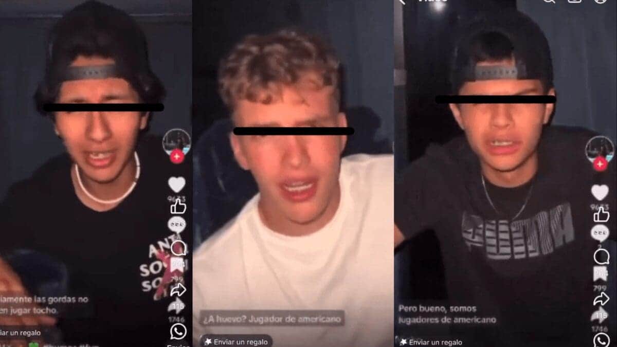 Acusan de misóginos a jugadores mexicanos de futbol americano por decir que "no les gustan las gordas”