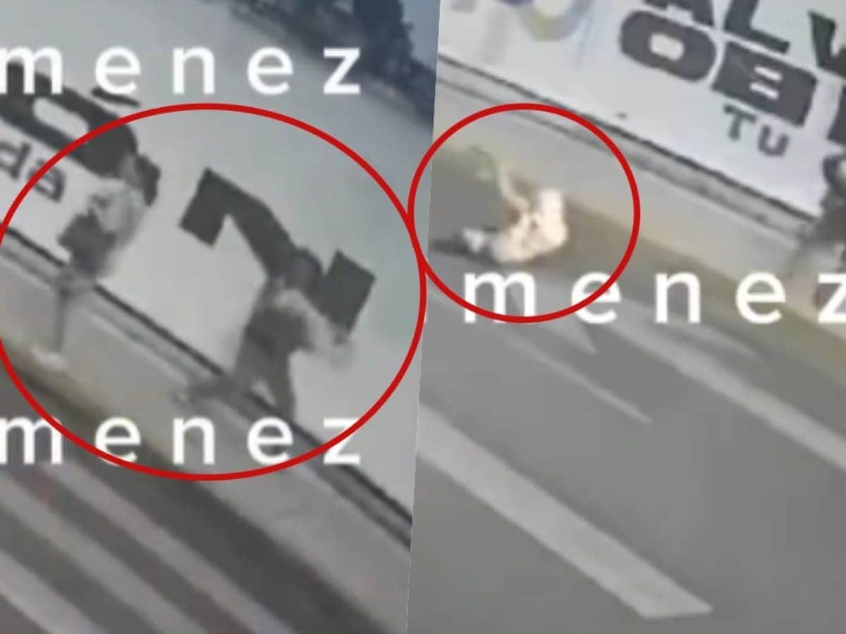 VIDEO: Hombre golpea a mujer en la CDMX y la avienta a los carros