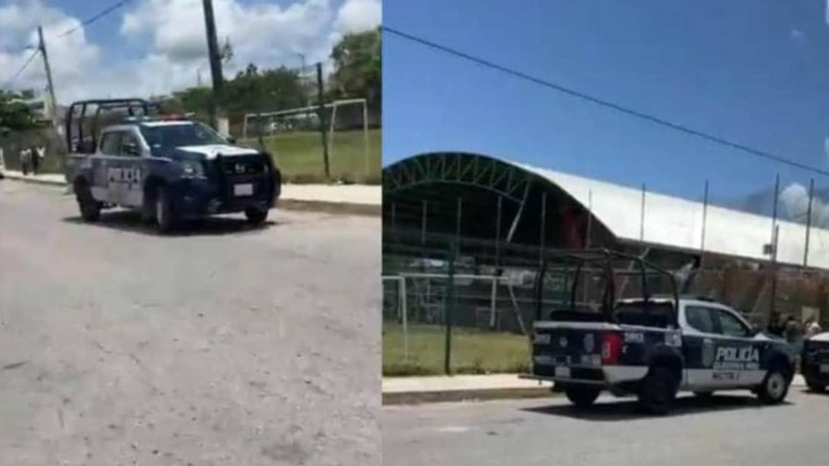 Asesinan a una persona en el campo de futbol “Las Culebras” en Cancún