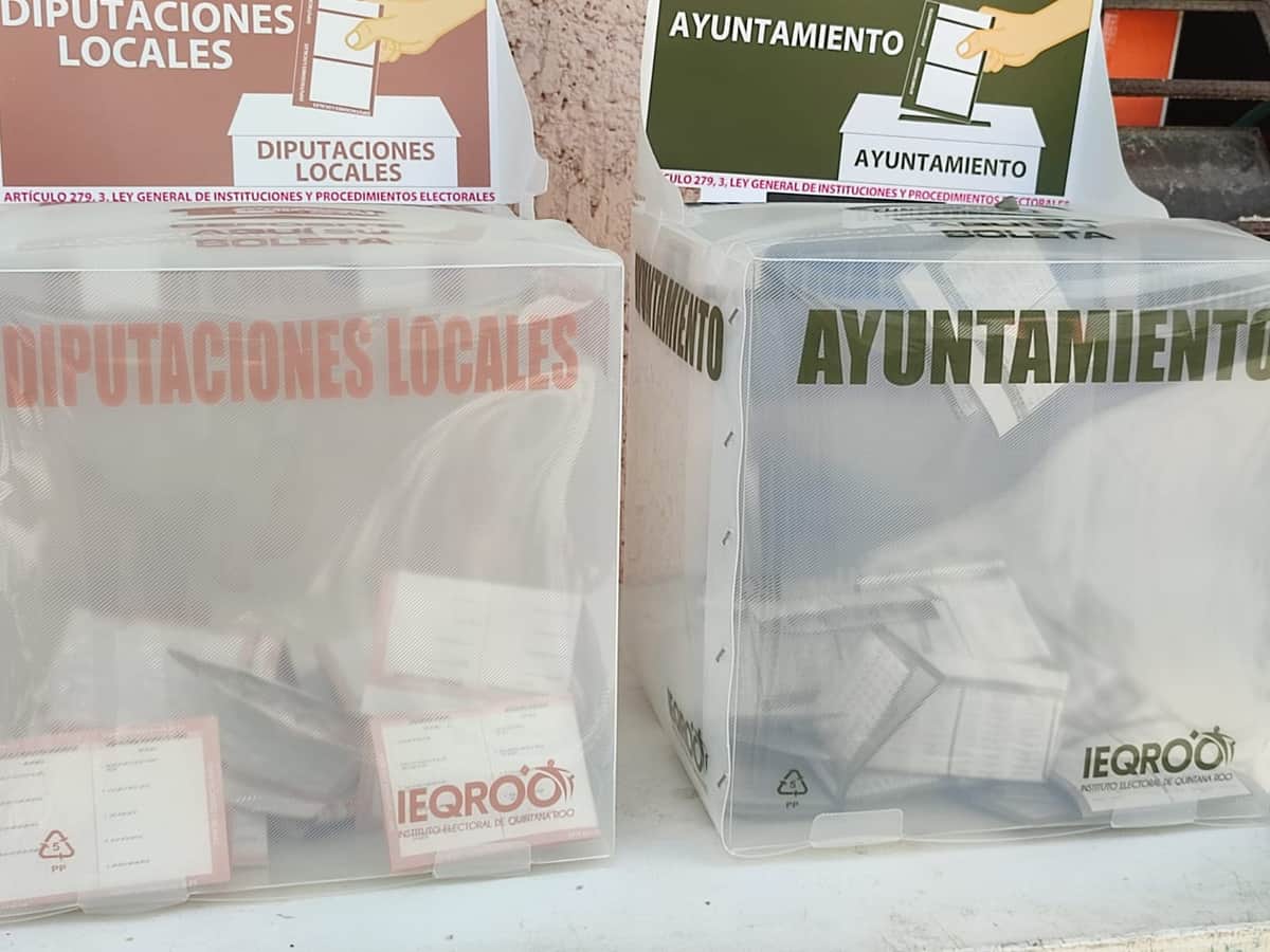 Localizan las 100 boletas electorales que habían desaparecido en Playa del Carmen; ya no podrán ser usadas