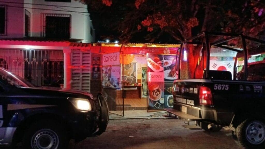 Restaurante de comida coreana en Cancún sufre asalto